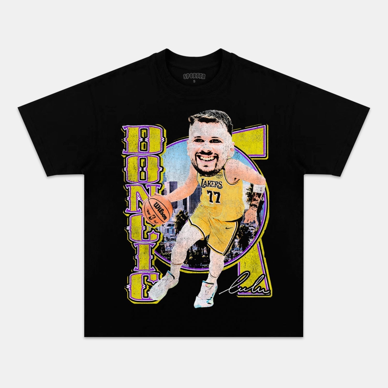 LUKA DONCIC BIG HEAD TEE Hoodie, Sweatshirt | CiraTrend.com (Image 1)