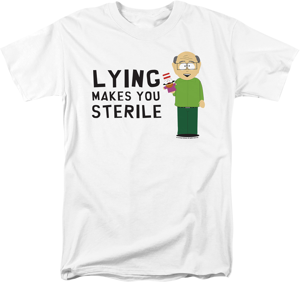 Lying Makes You Sterile South Park T-Shirt Hoodie, Sweatshirt | CiraTrend.com (Image 1)