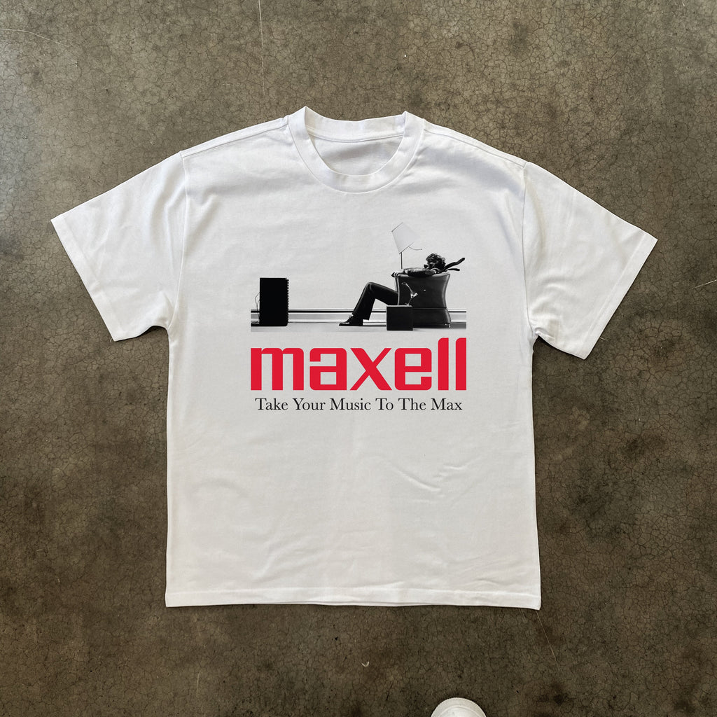 VINTAGE MAXELL HEAVYWEIGHT WHITE T-SHIRT Hoodie, Sweatshirt | CiraTrend.com (Image 2)