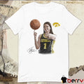 Taylor Stremlow Iowa Basketball Portrait Signature t-shirt