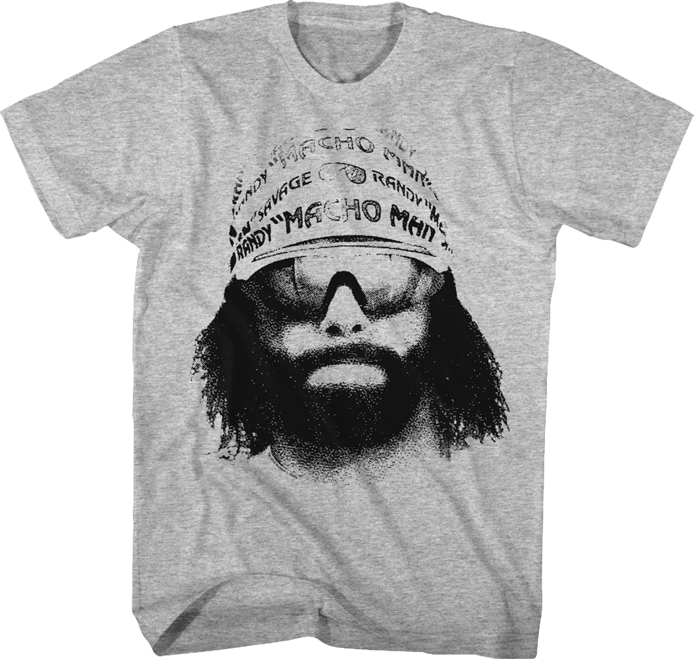 Macho Man Picture Shirt Hoodie, Sweatshirt | CiraTrend.com (Image 1)