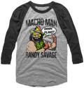 Macho Man Randy Savage Raglan Baseball Shirt Hoodie, Sweatshirt | CiraTrend.com