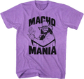 Purple Macho Mania Randy Savage T-Shirt Hoodie, Sweatshirt | CiraTrend.com (Image 1)