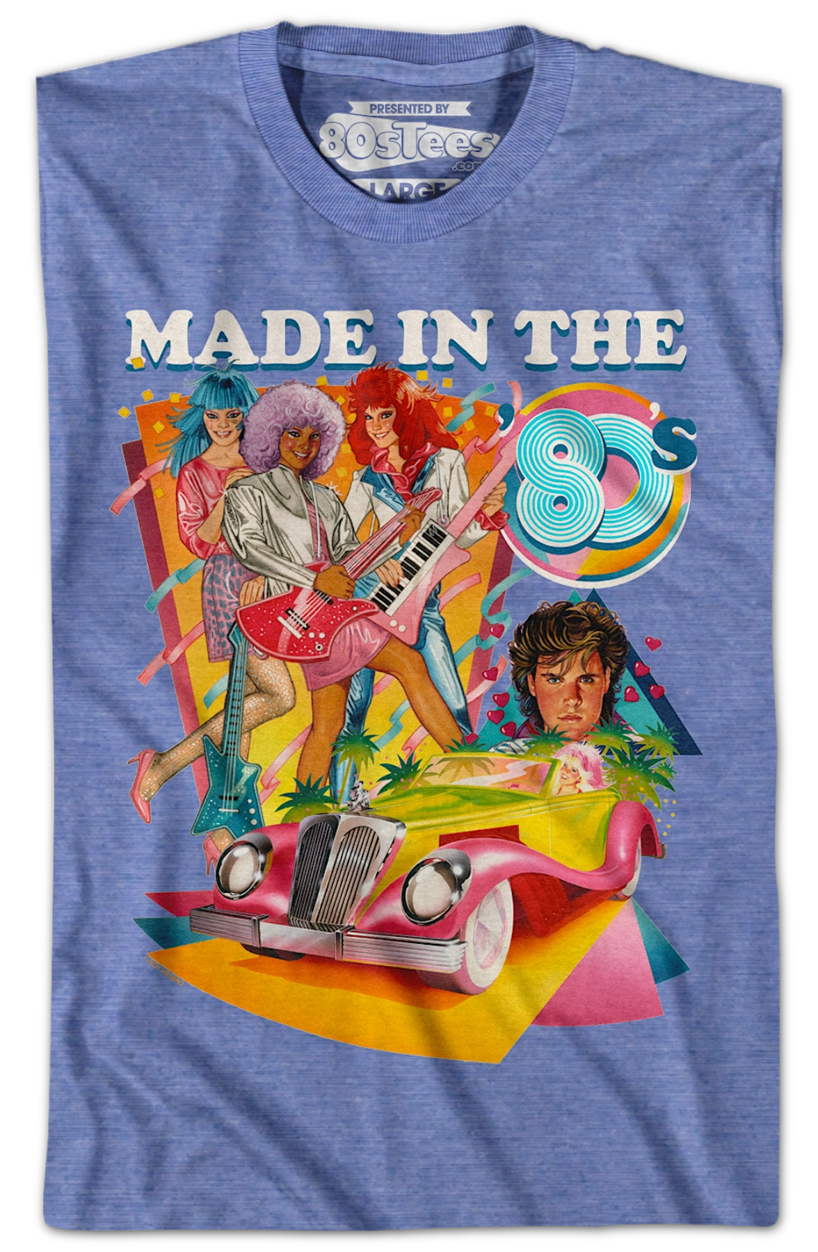 Made In The 80's Jem T-Shirt Hoodie, Sweatshirt | CiraTrend.com (Image 2)