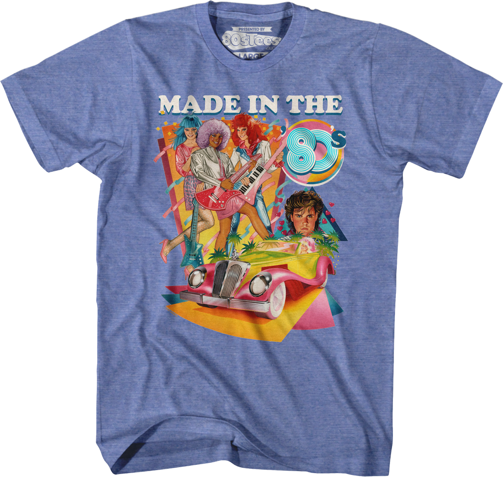 Made In The 80's Jem T-Shirt Hoodie, Sweatshirt | CiraTrend.com (Image 1)