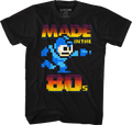 Made in the 80s Mega Man T-Shirt Hoodie, Sweatshirt | CiraTrend.com (Image 1)