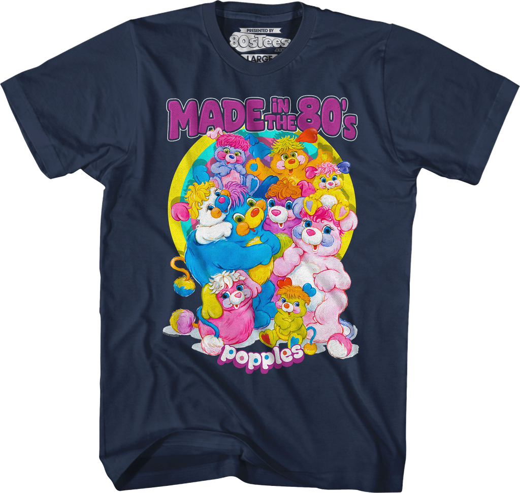 Made In The 80's Popples T-Shirt Hoodie, Sweatshirt | CiraTrend.com (Image 3)