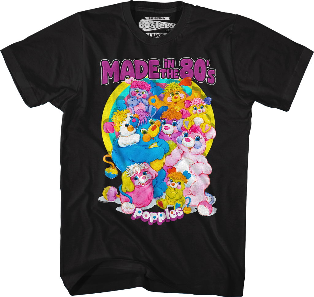 Made In The 80's Popples T-Shirt Hoodie, Sweatshirt | CiraTrend.com (Image 1)