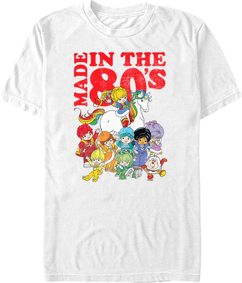 Made In The 80's Rainbow Brite T-Shirt Hoodie, Sweatshirt | CiraTrend.com (Image 1)
