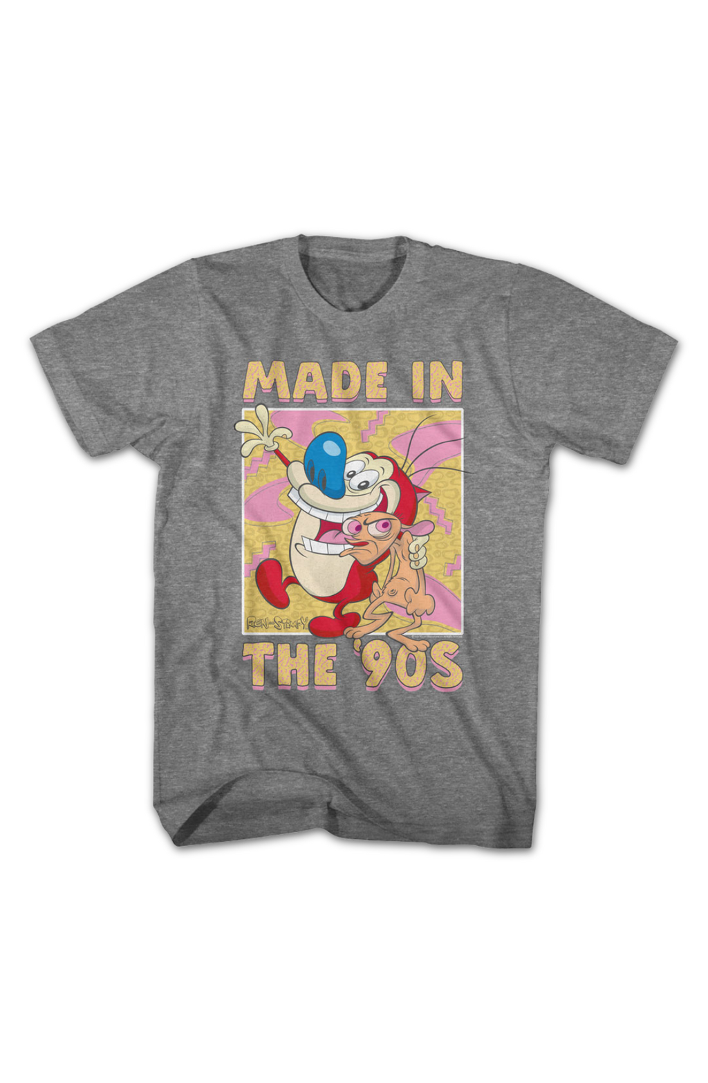 Made In The '90s Ren And Stimpy T-Shirt Hoodie, Sweatshirt | CiraTrend.com (Image 2)