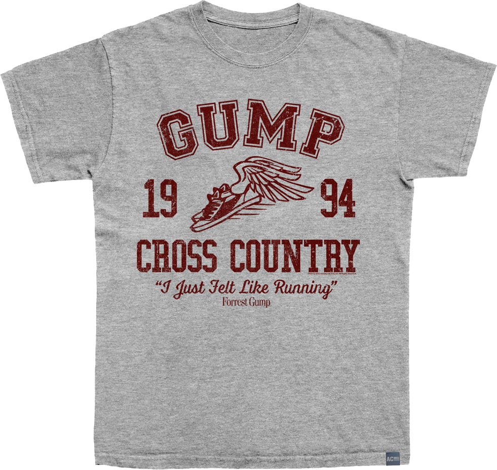 Made In USA 1994 Cross Country Forrest Gump T-Shirt Hoodie, Sweatshirt | CiraTrend.com (Image 1)