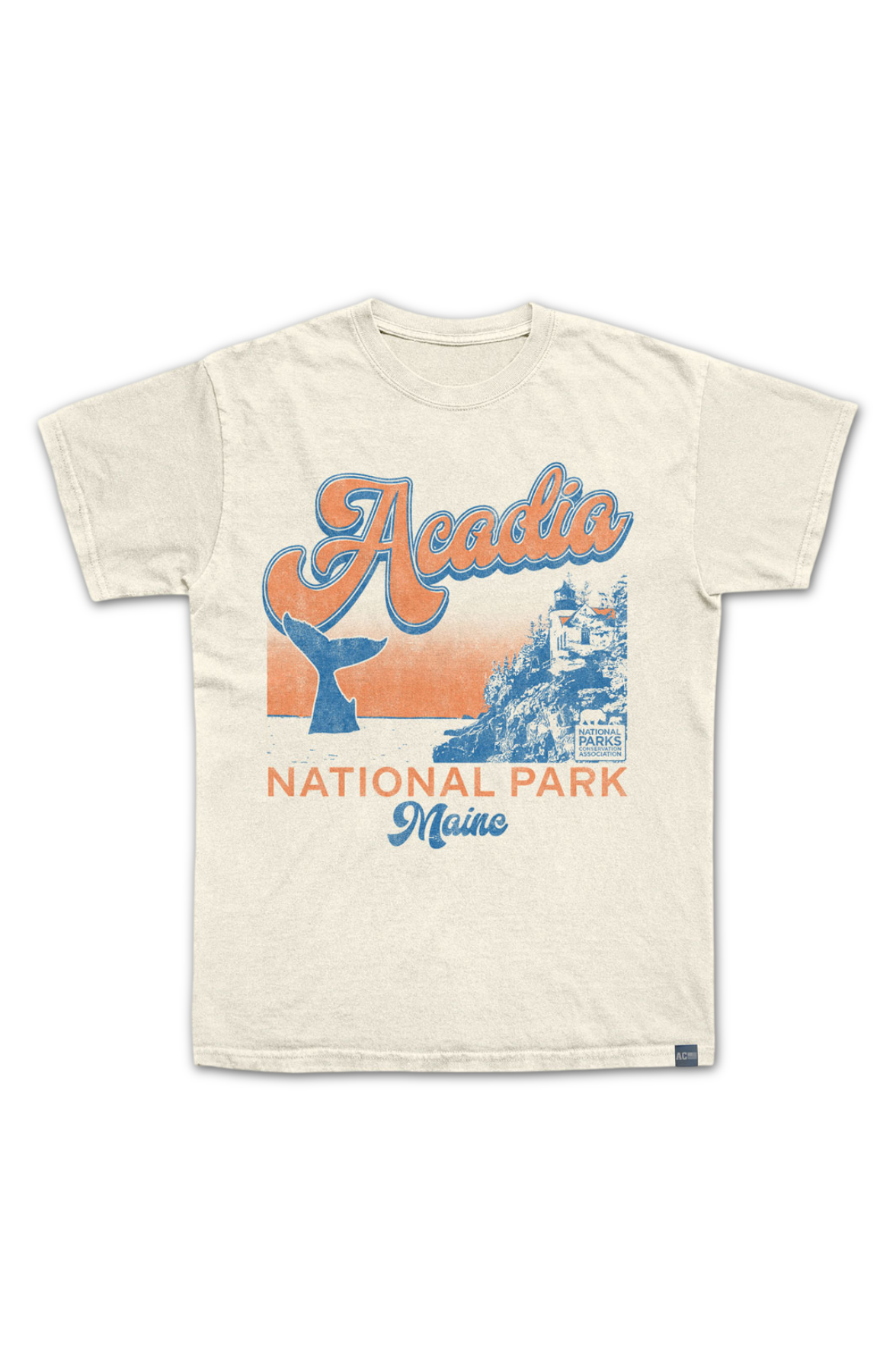 Made In USA Acadia Whale NPCA T-Shirt Hoodie, Sweatshirt | CiraTrend.com (Image 2)