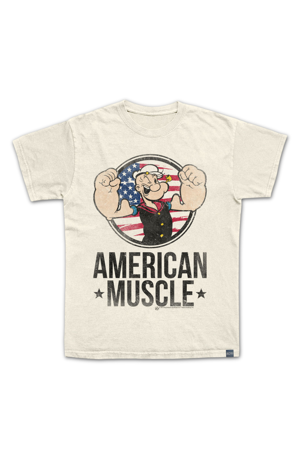 Made In USA American Muscle Popeye T-Shirt Hoodie, Sweatshirt | CiraTrend.com (Image 2)