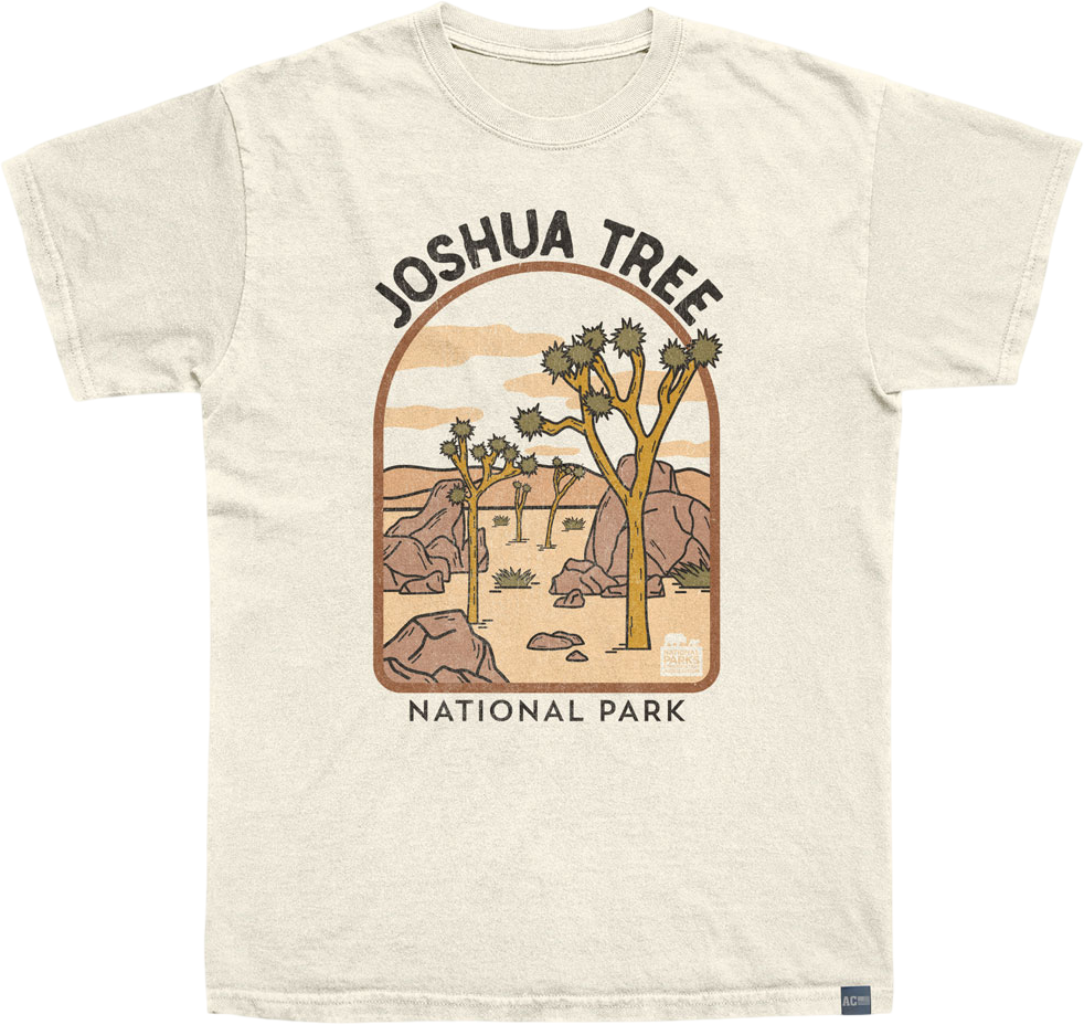 Made In USA Arch Illustration Joshua Tree T-Shirt Hoodie, Sweatshirt | CiraTrend.com (Image 1)