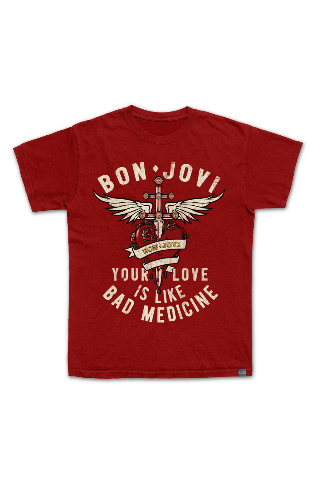 Made In USA Bad Medicine Bon Jovi T-Shirt Hoodie, Sweatshirt | CiraTrend.com (Image 2)