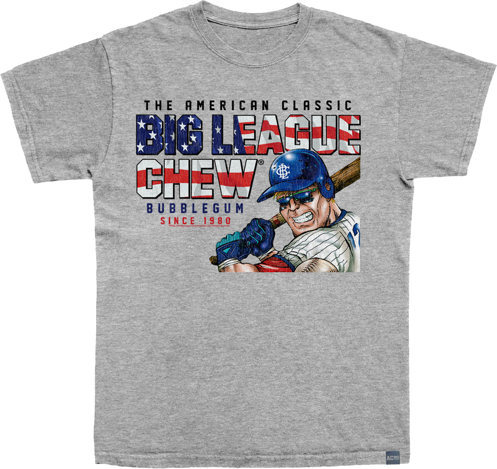 Made In USA Big League Chew America Text T-Shirt Hoodie, Sweatshirt | CiraTrend.com (Image 1)