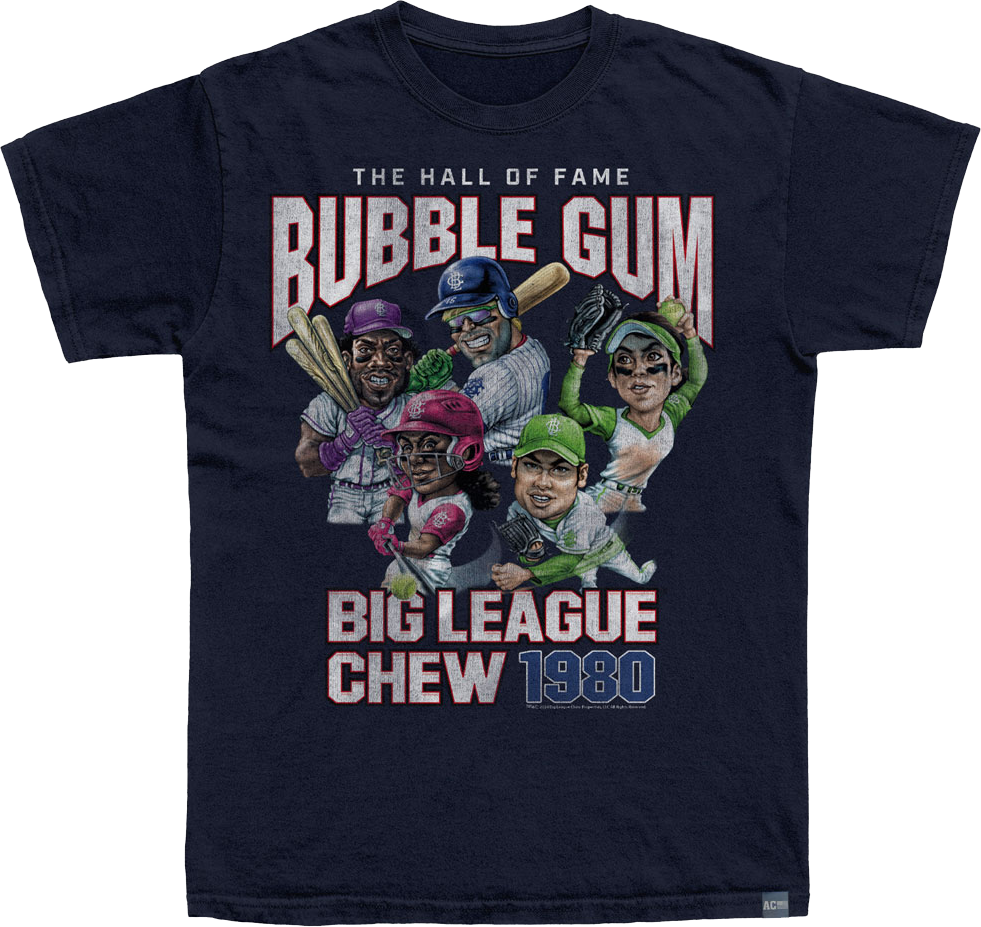 Made In USA Big League Chew Hall Of Fame T-Shirt Hoodie, Sweatshirt | CiraTrend.com (Image 1)