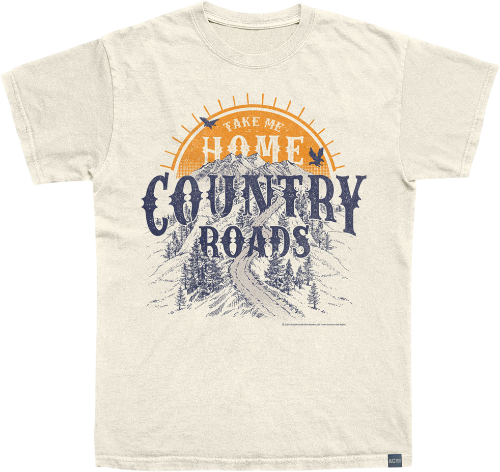 Made USA Country Roads Sunset John Denver T-Shirts, Hoodie, Sweatshirt