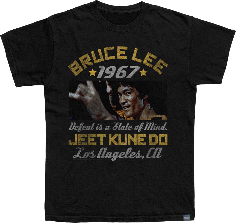 Made USA Defeat Is State Mind Bruce Lee T-Shirts, Hoodie, Sweatshirt