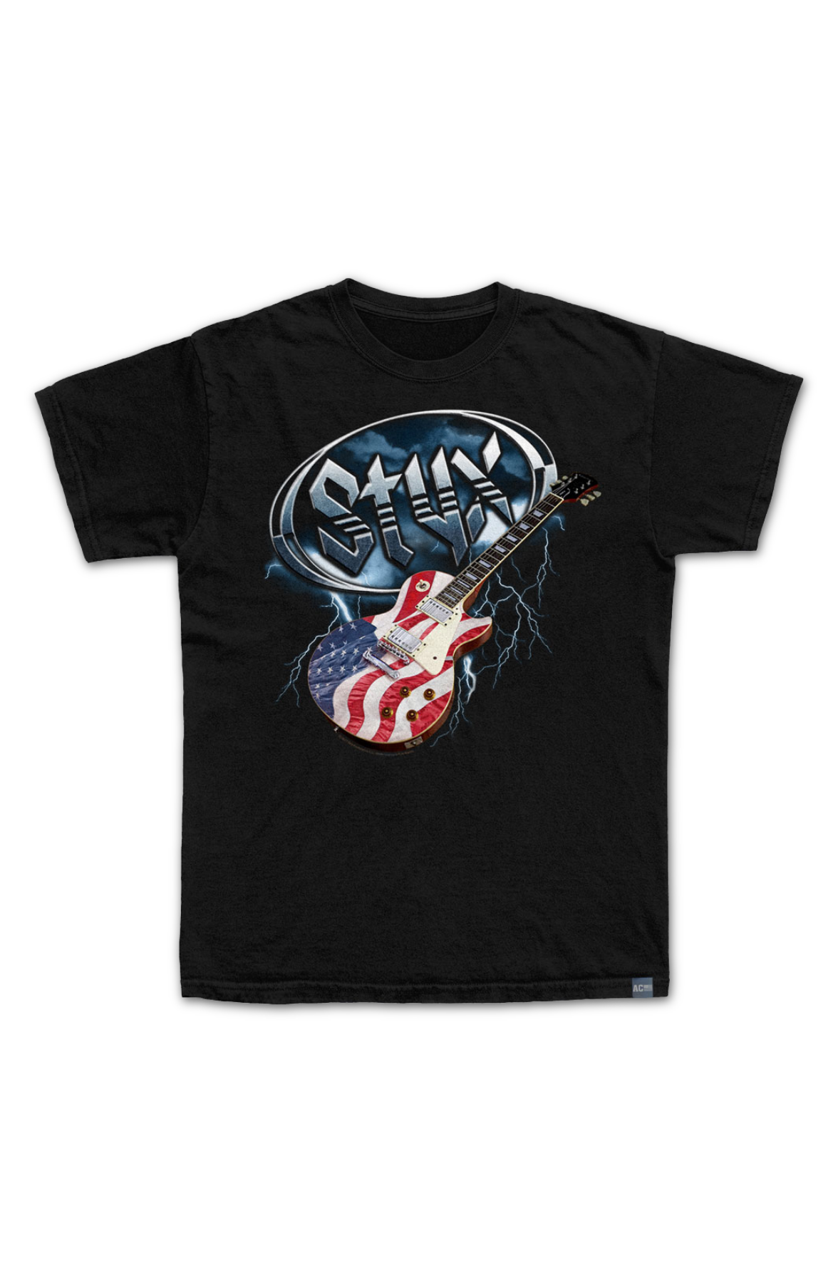 Made In USA Flag Guitar Styx T-Shirt Hoodie, Sweatshirt | CiraTrend.com (Image 2)