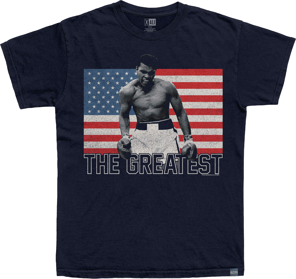 Made In USA Flag The Greatest Muhammad Ali T-Shirt Hoodie, Sweatshirt | CiraTrend.com (Image 1)
