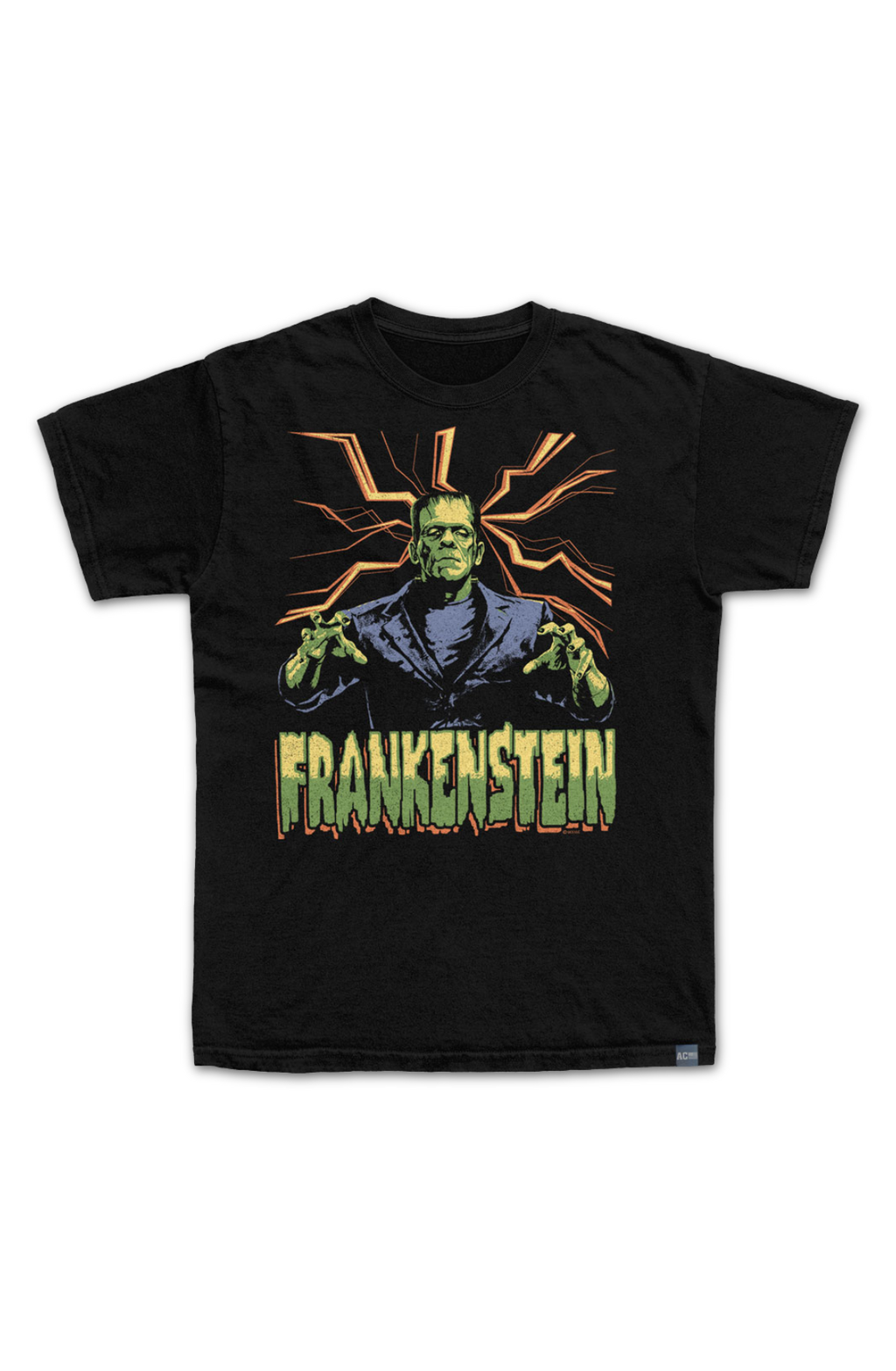 Made In USA Frankenstein Lightning Universal Monsters T-Shirt Hoodie, Sweatshirt | CiraTrend.com (Image 2)