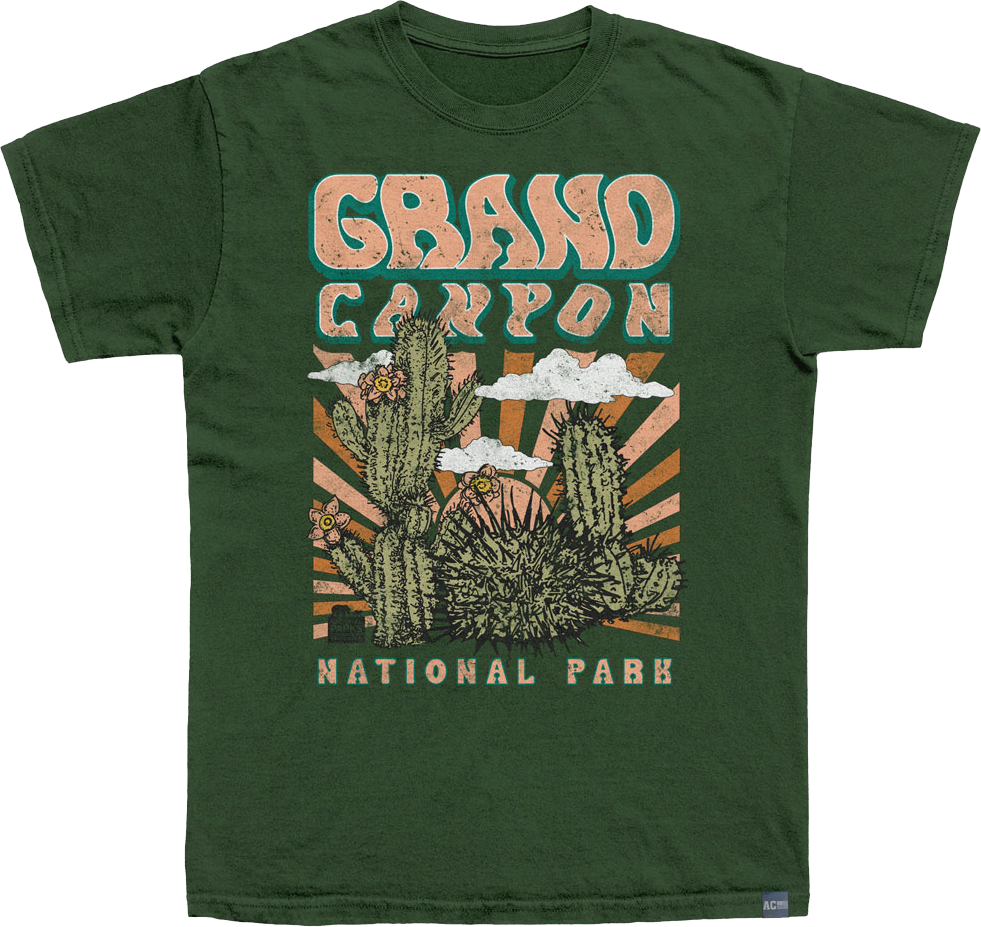 Made USA Grand Canyon Cactus NPCA T-Shirts, Hoodie, Sweatshirt