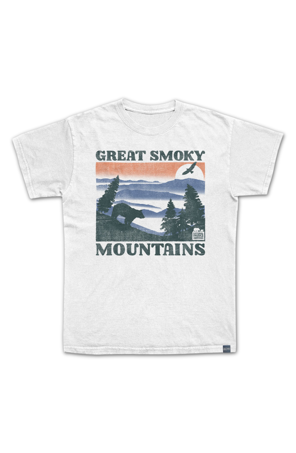 Made In USA Great Smoky Mountain Bear NPCA T-Shirt Hoodie, Sweatshirt | CiraTrend.com (Image 2)