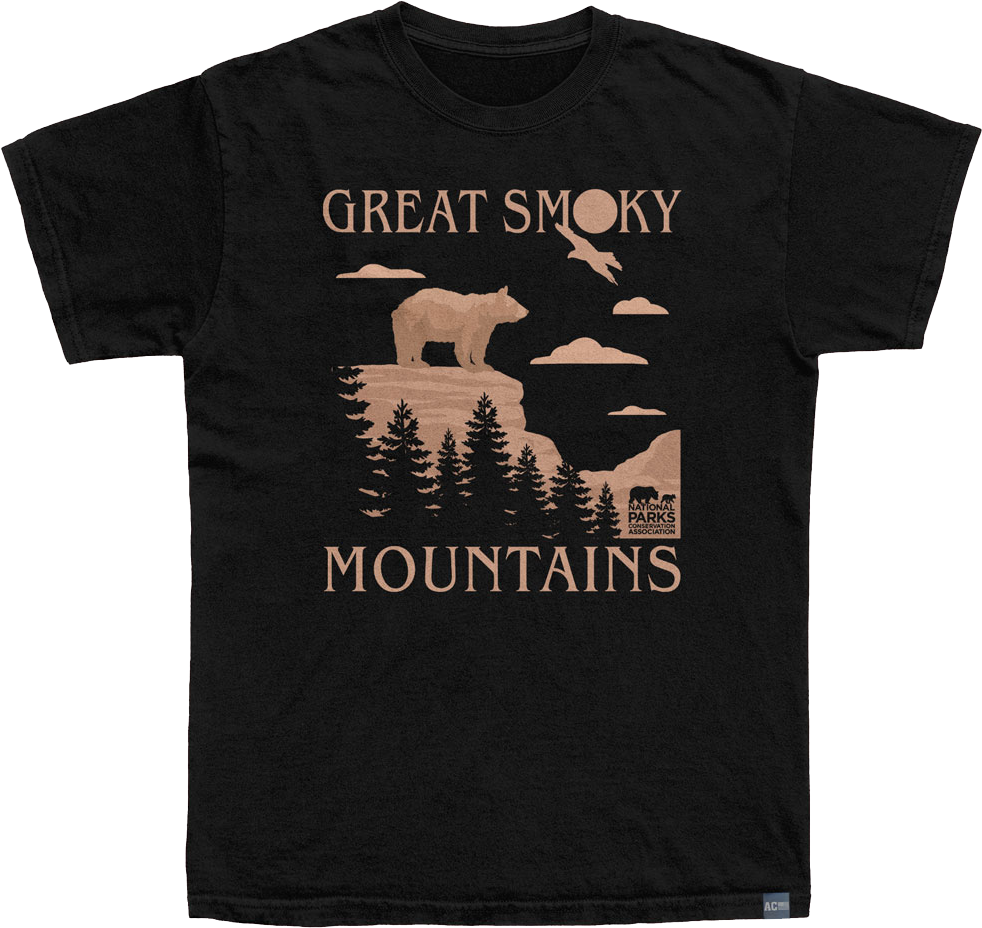 Made In USA Great Smoky Mountains NPCA T-Shirt Hoodie, Sweatshirt | CiraTrend.com (Image 1)
