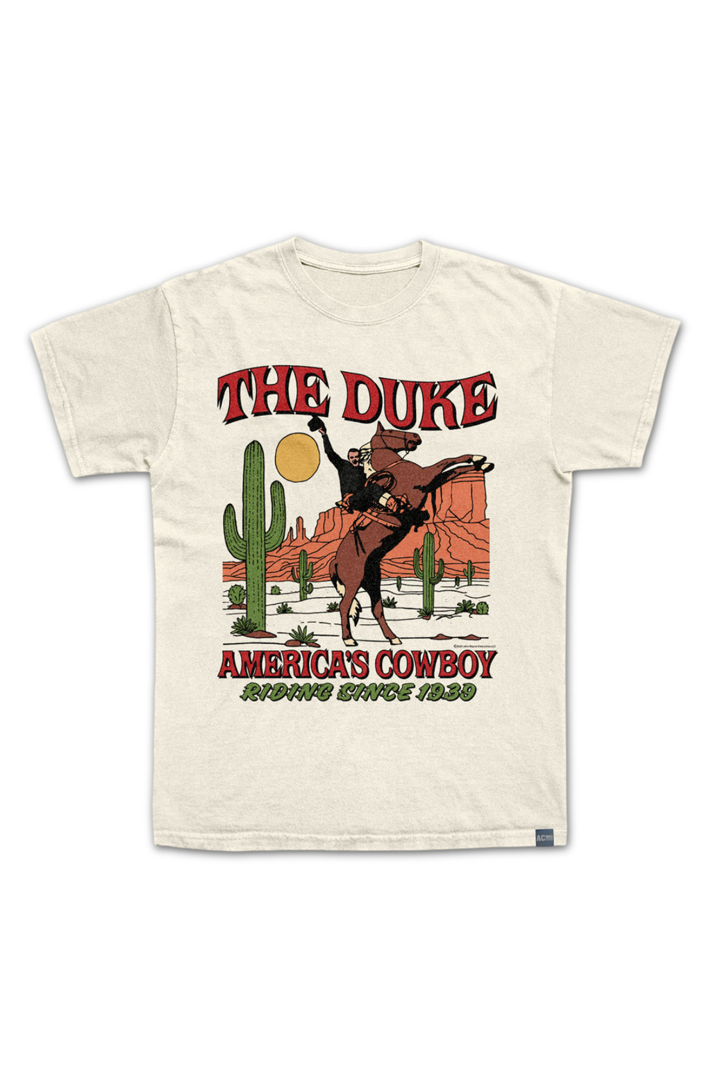 Made In USA John Wayne Americas Cowboy T-Shirt Hoodie, Sweatshirt | CiraTrend.com (Image 2)