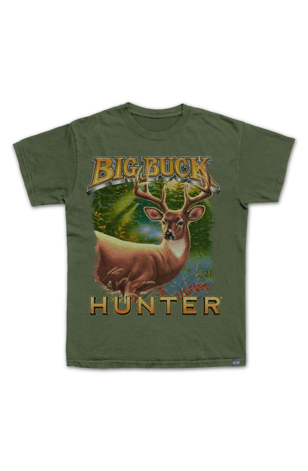 Made In USA Logo and Deer Big Buck Hunter T-Shirt Hoodie, Sweatshirt | CiraTrend.com (Image 2)