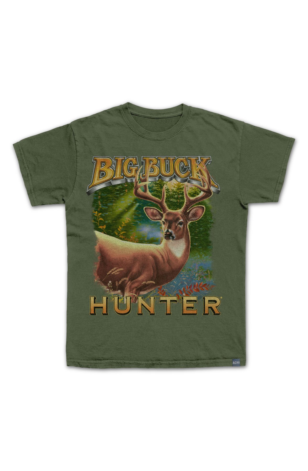 Made In USA Logo and Deer Big Buck Hunter T-Shirt Hoodie, Sweatshirt | CiraTrend.com (Image 2)