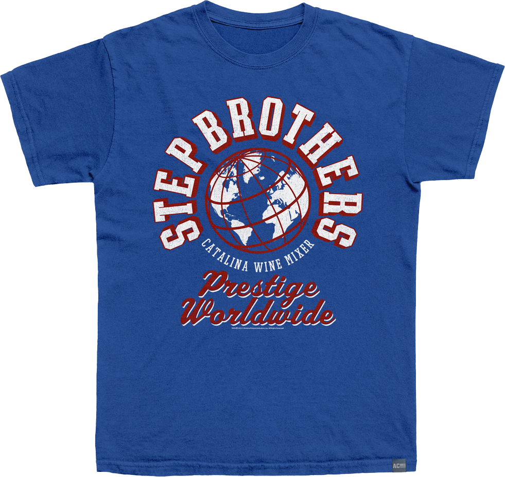 Made In USA Prestige Worldwide Step Brothers T-Shirt Hoodie, Sweatshirt | CiraTrend.com (Image 1)