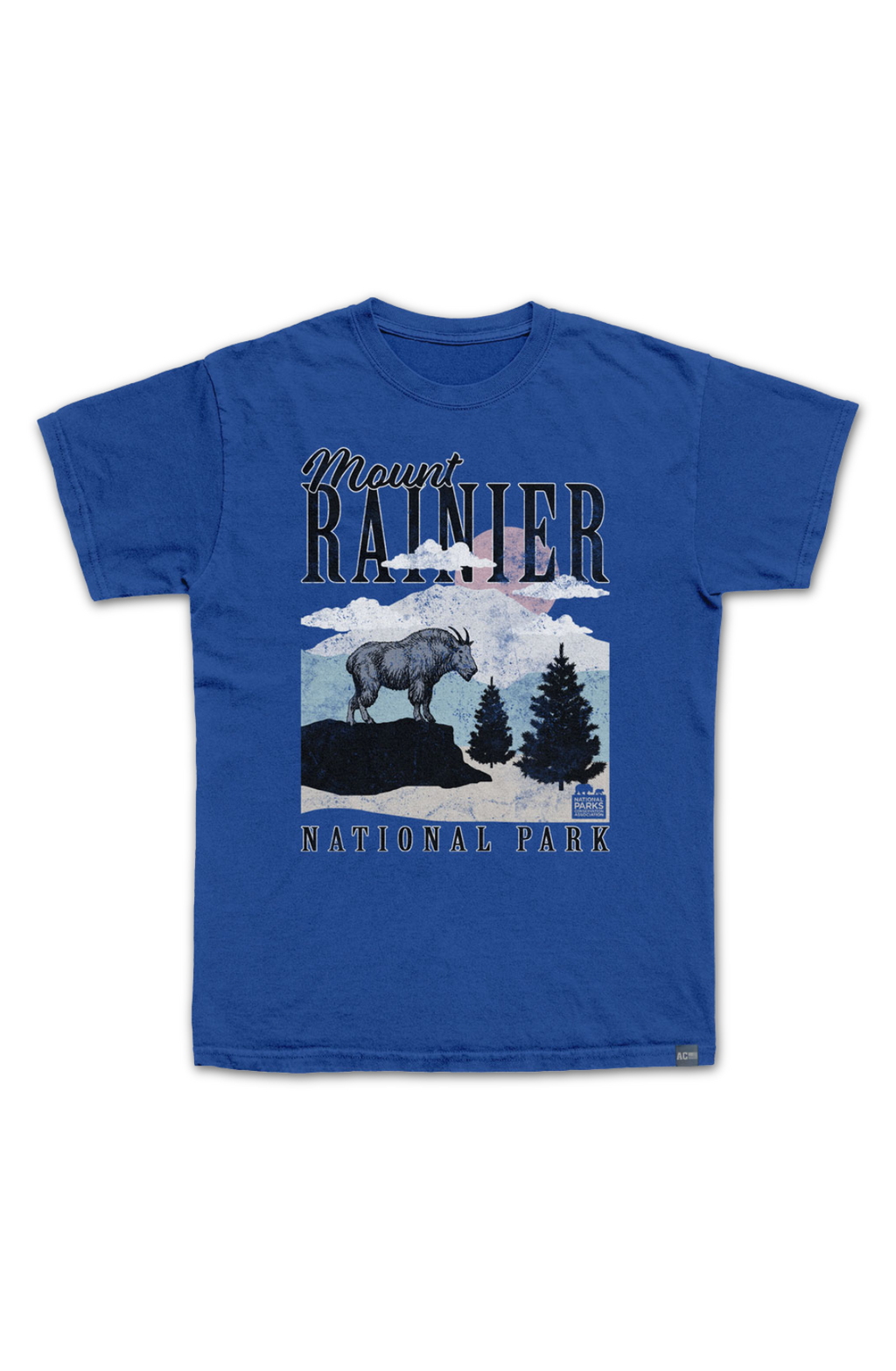 Made In USA Ranier Minimalist Landscape NPCA T-Shirt Hoodie, Sweatshirt | CiraTrend.com (Image 2)