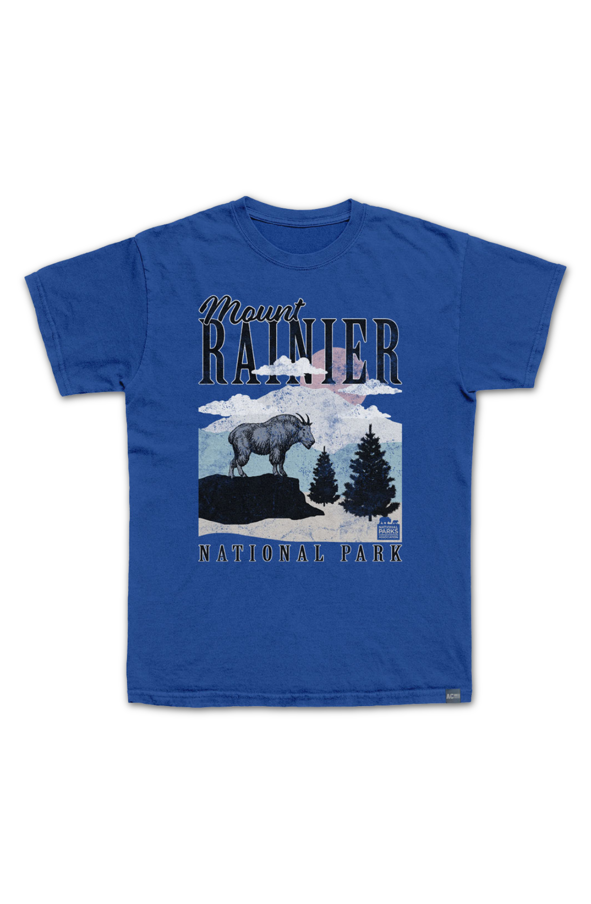 Made In USA Ranier Minimalist Landscape NPCA T-Shirt Hoodie, Sweatshirt | CiraTrend.com (Image 2)