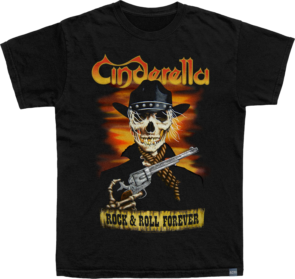 Made In USA Rock and Roll Forever Cinderella T-Shirt Hoodie, Sweatshirt | CiraTrend.com (Image 1)