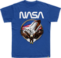 Made In USA Stars Stripes & Shuttle NASA T-Shirt Hoodie, Sweatshirt | CiraTrend.com (Image 1)