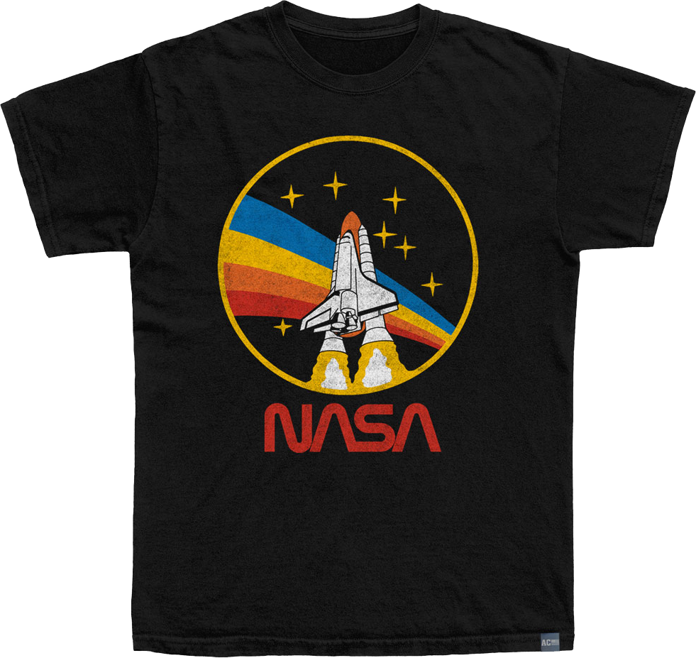 Made In USA STS 28 Patch NASA T-Shirt Hoodie, Sweatshirt | CiraTrend.com (Image 1)