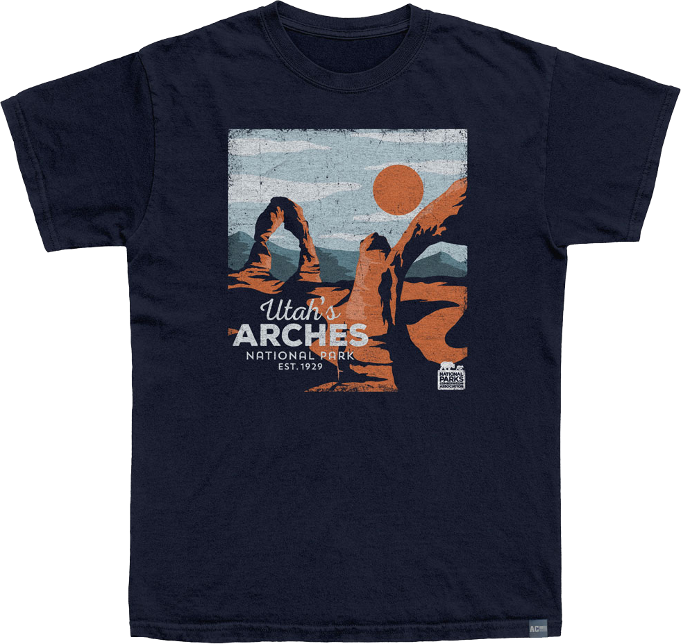 Made In USA Utah Arches NPCA T-Shirt Hoodie, Sweatshirt | CiraTrend.com (Image 1)