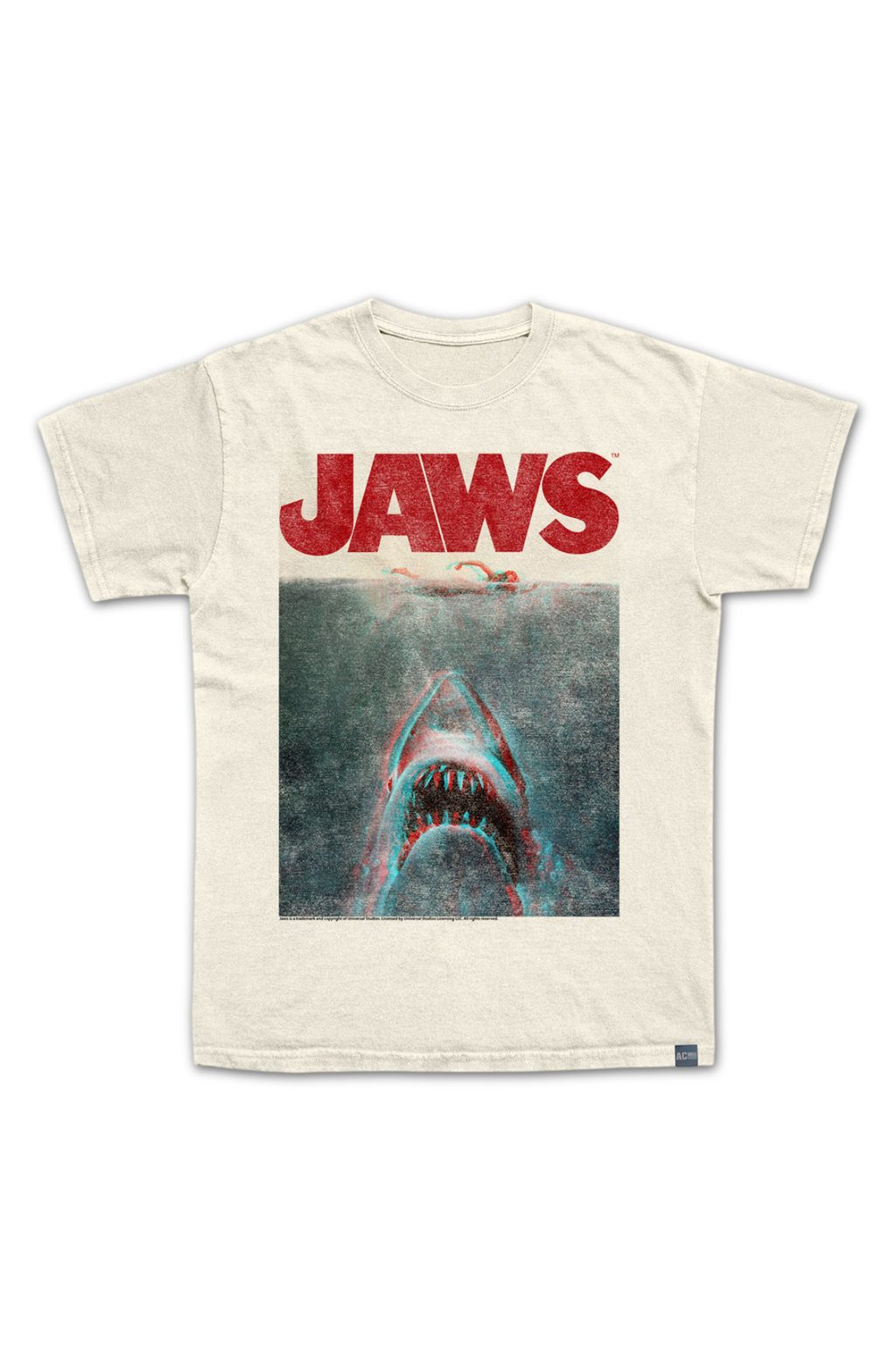 Made In USA Vintage 3D Movie Poster Jaws T-Shirt Hoodie, Sweatshirt | CiraTrend.com (Image 2)