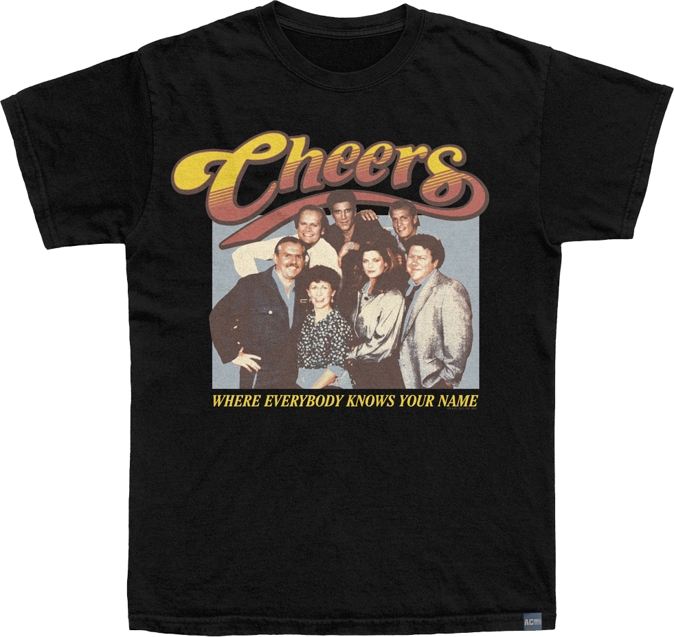 Made In USA Where Everybody Knows Your Name Cast Cheers T-Shirt Hoodie, Sweatshirt | CiraTrend.com (Image 1)
