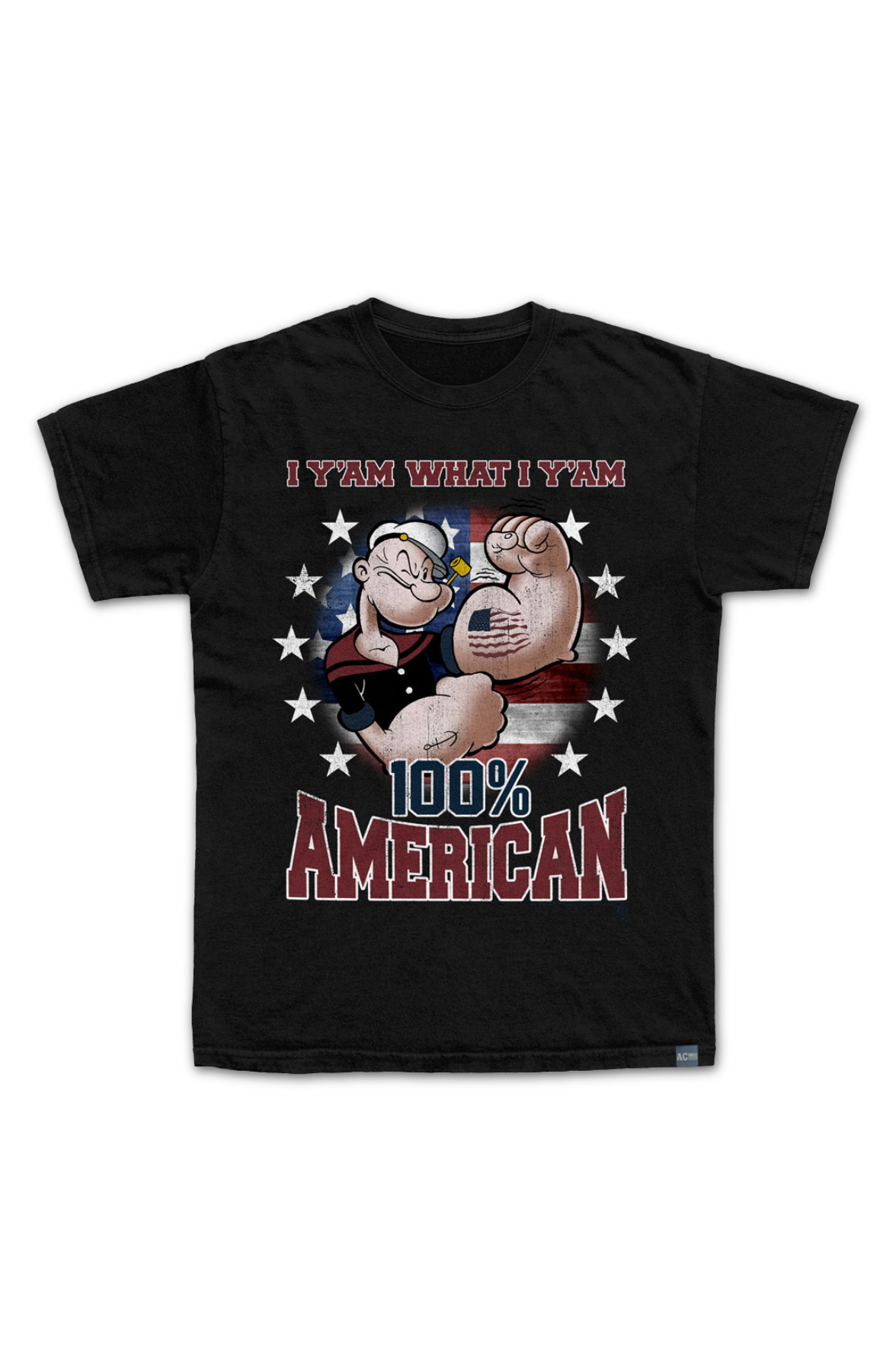 Made In USA Yam 100% American Popeye T-Shirt Hoodie, Sweatshirt | CiraTrend.com (Image 2)