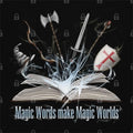 Magic Words Make Magic World T-Shirt Hoodie, Sweatshirt | CiraTrend.com (Image 1)