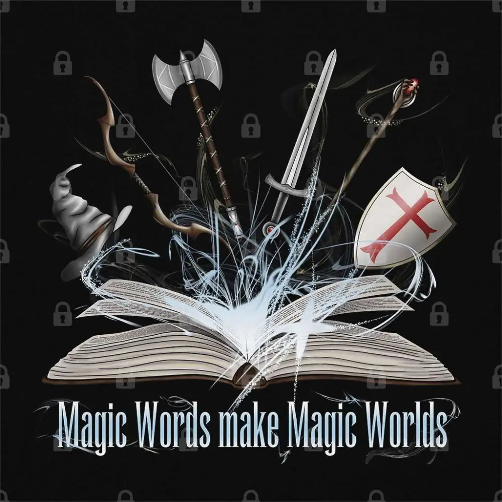 Magic Words Make Magic World T-Shirt Hoodie, Sweatshirt | CiraTrend.com (Image 1)