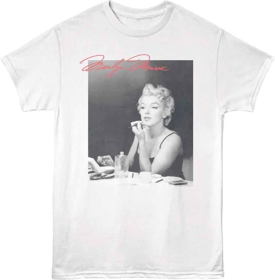 Makeup Vanity Marilyn Monroe T-Shirt Hoodie, Sweatshirt | CiraTrend.com (Image 1)