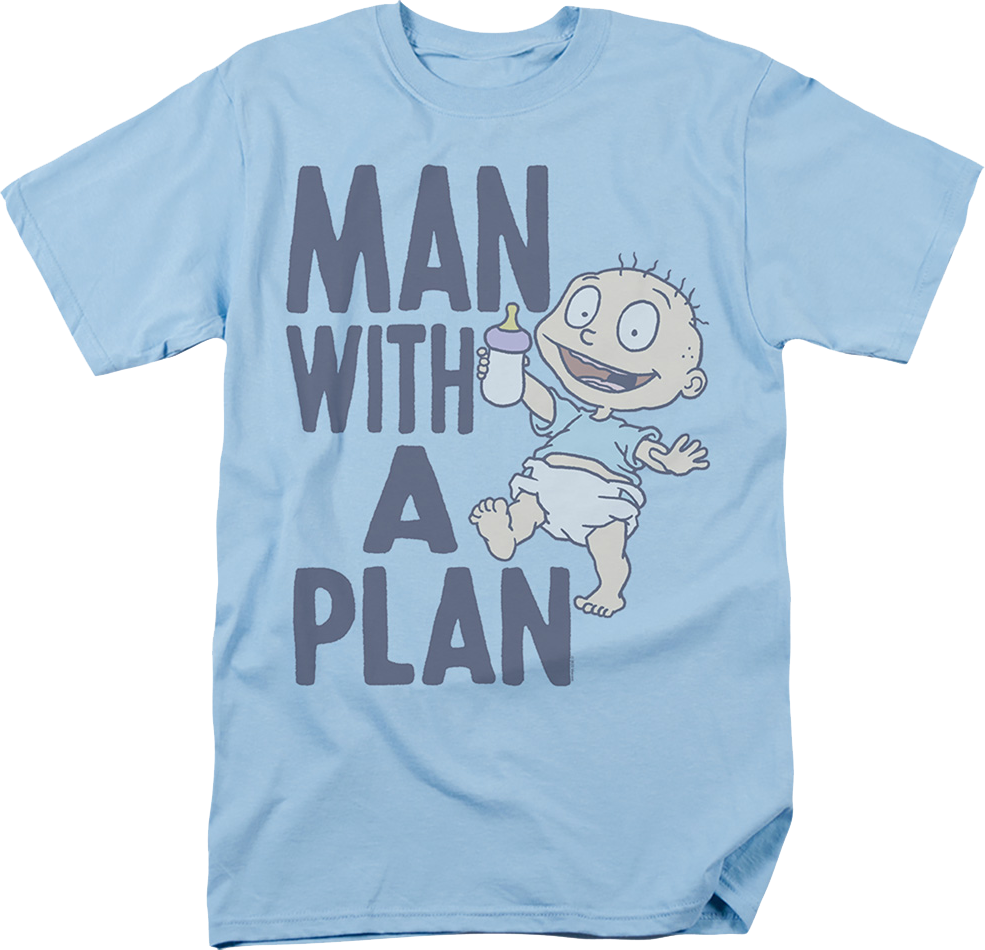 Man With A Plan Rugrats T-Shirt Hoodie, Sweatshirt | CiraTrend.com (Image 1)