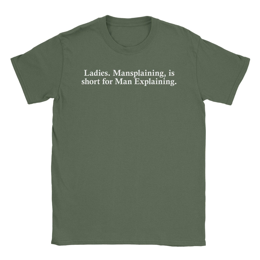 Mansplaining T-Shirt Hoodie, Sweatshirt | CiraTrend.com (Image 1)