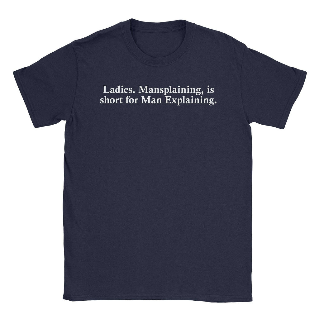 Mansplaining T-Shirt Hoodie, Sweatshirt | CiraTrend.com (Image 3)