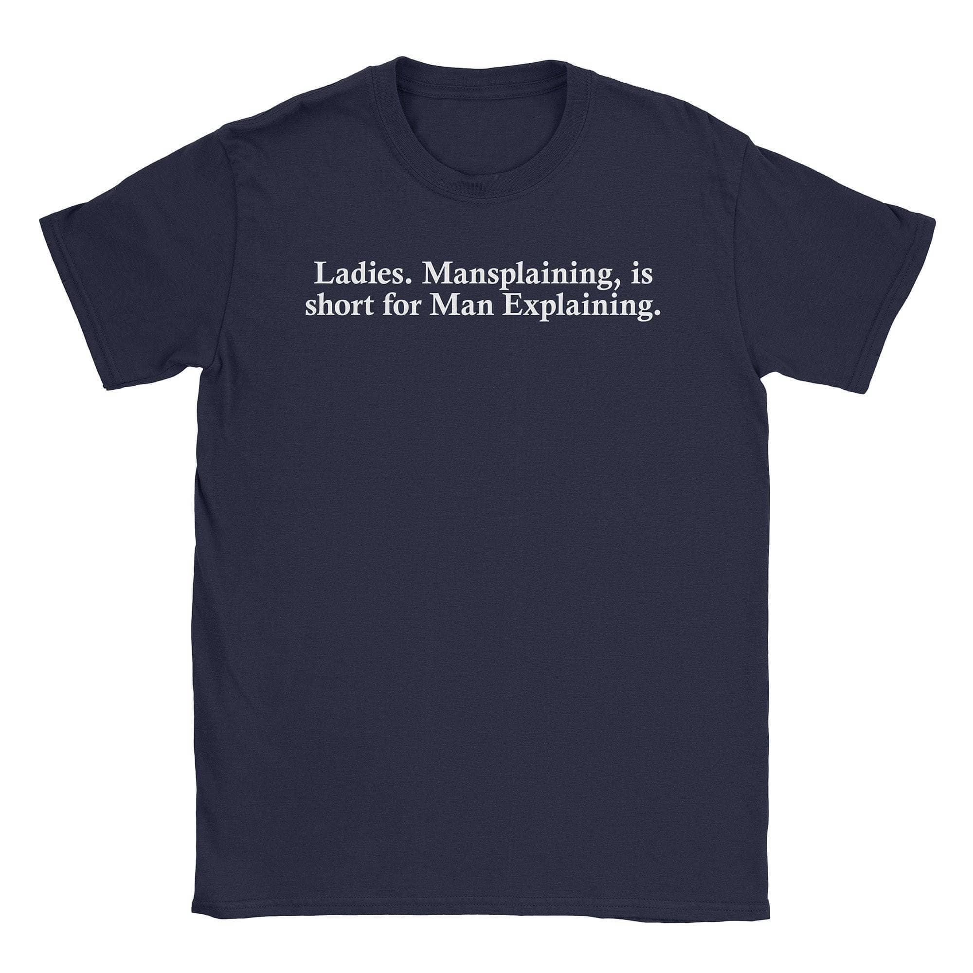 Mansplaining T-Shirt Hoodie, Sweatshirt | CiraTrend.com (Image 3)