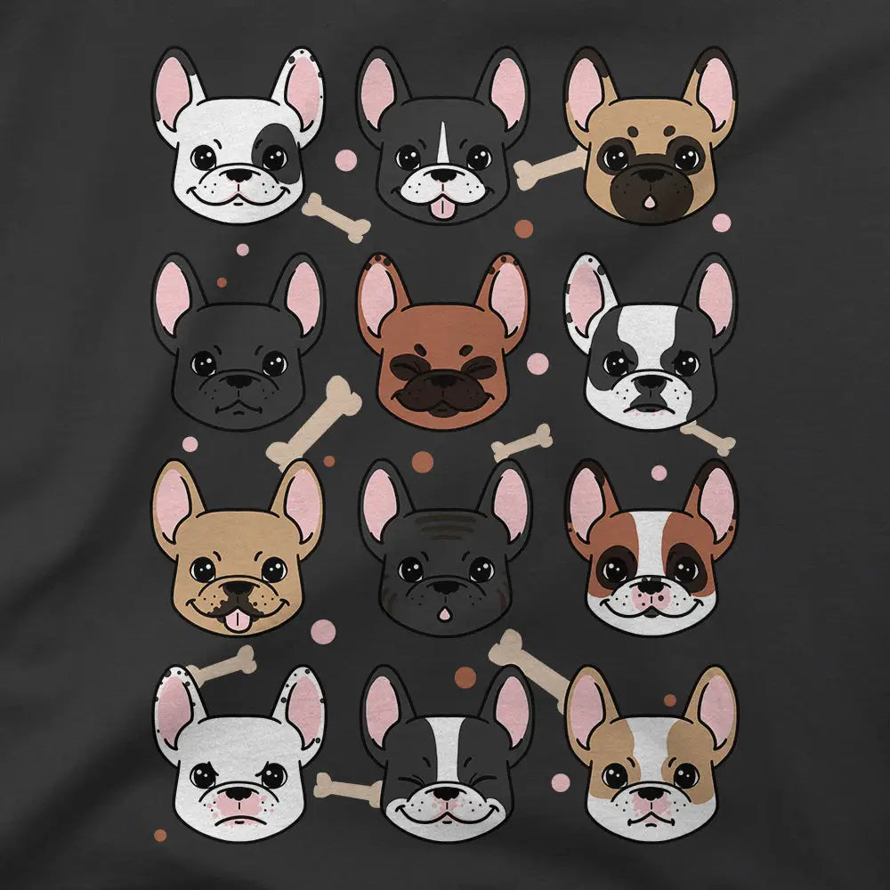 Many Frenchies T-Shirt Hoodie, Sweatshirt | CiraTrend.com (Image 4)